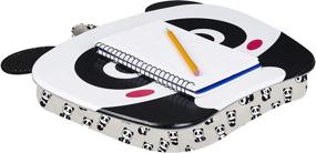 img 2 attached to LapGear Lap Pets Panda Desk - Perfect for Lil' Kids - Fits 11.6 Inch Laptops - Style No. 46743