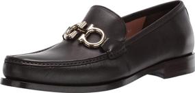 img 1 attached to SALVATORE FERRAGAMO Loafer Carob Brown