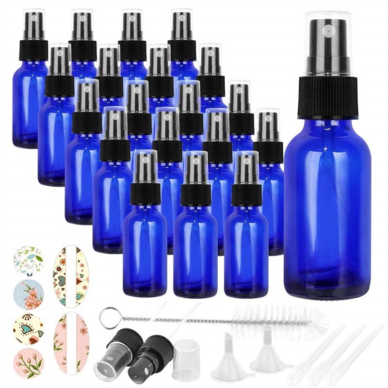 essential perfumes cleaning products included droppers travel accessories for travel bottles & containers 로고