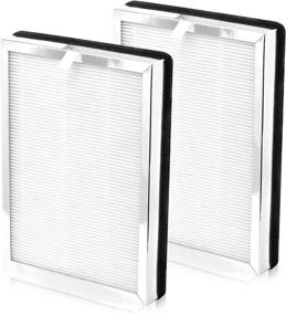 img 4 attached to 🔄 Cabiclean MA-25 True HEPA Replacement Filters for MA-25 Air Purifier - H13 Grade - 3-in-1 Filtration System (1 Set)