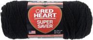🧶 optimized search: red heart super saver yarn 3-pack in black (e300-312) logo