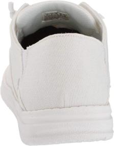 img 2 attached to 👞 Skechers MELSON VOLGO Canvas Moccasin Men's Slip-On Shoes in Medium Width