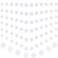 christmas snowflakes ornaments snowflake garlands logo