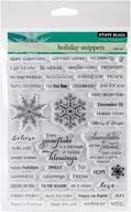 🎄 penny black 30-307 transparent decorative rubber stamp set - enchanting holiday snippets logo