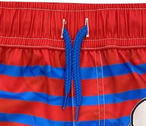 img 2 attached to 🩱 Stylish Toddler Patrol Trunk Swimsuit: Trendy Boys' Clothing Perfect for the Pool