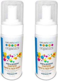 img 4 attached to 🧴 Nature's Baby Ultra Mild Hand & Face Wash: Foaming Baby Wash for Sensitive Skin, Tear Free, Fragrance Free, 2 Pack, 4 oz Each