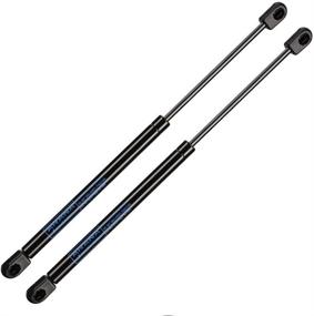 img 4 attached to 🔧 2Pcs C1604154 15" Gas Prop Lift Supports - Heavy-Duty Struts for Truck Topper, Snugtop Cover, Camper Shell, Window, Toolbox, and More