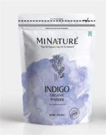 🌿 mi nature indigo powder 100% pure natural organically grown indigo powder logo