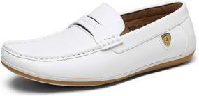 img 4 attached to Bruno BUSH 01 Driving Loafers Moccasins Men's Shoes for Loafers & Slip-Ons