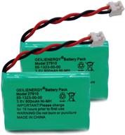 geilienergy 27910 cordless phone battery - compatible with 89-1323-00-00 at&amp;t e1112 e2801 tl72108, motorola sd-7501, radioshack 23-959 cordless handsets 3.6v (pack of 2) - improved seo logo