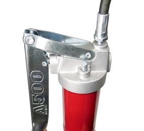 img 1 attached to 🔧 Alemite 500-E Grease Gun - High Pressure, 10,000 psi, Dispenses 1 oz. in 21 Strokes, Holds 16 oz. Bulk or 14 oz. Cartridge, with 18" Hose and Coupler, Easy 3-Way Loading