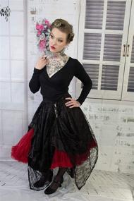 img 3 attached to Malco Modes Knee Length Pettiskirt Rockabilly