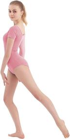 img 2 attached to Womens Spandex Sleeve Leotard X Large