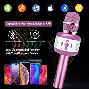 img 2 attached to Ultimate Convenience: Ncknciz Microphone Wireless Bluetooth Portable - Enhanced Sound Quality & Wireless Freedom!