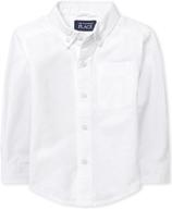 boys' clothing: children's place sleeve uniform oxford logo