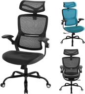 🪑 chairoyal ergonomic office chair with adjustable lumbar support, mid-back mesh computer chair and rolling stool logo