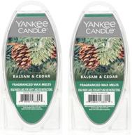 🌲 enhance your space with yankee candle balsam & cedar fragranced wax melts - lot of 2 логотип