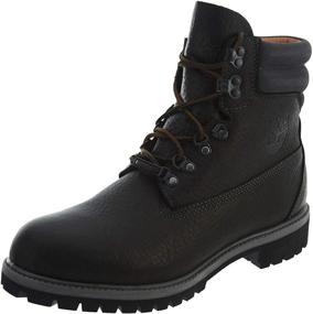 img 4 attached to Timberland Premium Winter Wheat Nubuck Men's Shoes for Work & Safety