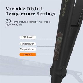 img 3 attached to Professional Straightener Digital Display Voltage