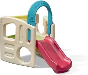 img 1 attached to 🐼 Step2 Panda Climber: Engaging Outdoor Toddler Activity Playset in Tan/Red/Yellow/Blue