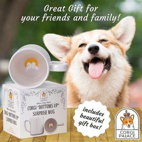 img 3 attached to 🐶 Corgi Bottoms Up Surprise Mug: Unveil Delight with Every Sip!