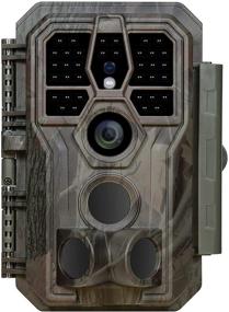 img 4 attached to 📷 GardePro E5S Trail Camera - 32MP 1296P Game Camera with 100ft Night Vision, Ultra Fast 0.1S Motion Activation, Waterproof (Camo)