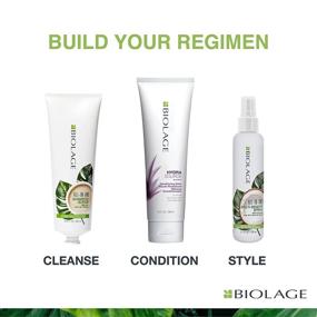 img 1 attached to Biolage All-In-One Multi-Benefit Shampoo Scrub: Cleanses, Detoxifies, & Gently Exfoliates Scalp for All Hair Types - Vegan!