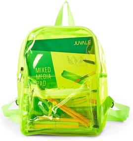 img 4 attached to Mini Clear Backpack Stadium Approved Backpacks