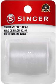 img 3 attached to 🧵 Ultimate Transparency: SINGER 00260 Clear Invisible Nylon Thread