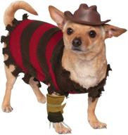 🐶 frightful fun: rubie's a nightmare on elm street freddy krueger pet costume unleashed logo