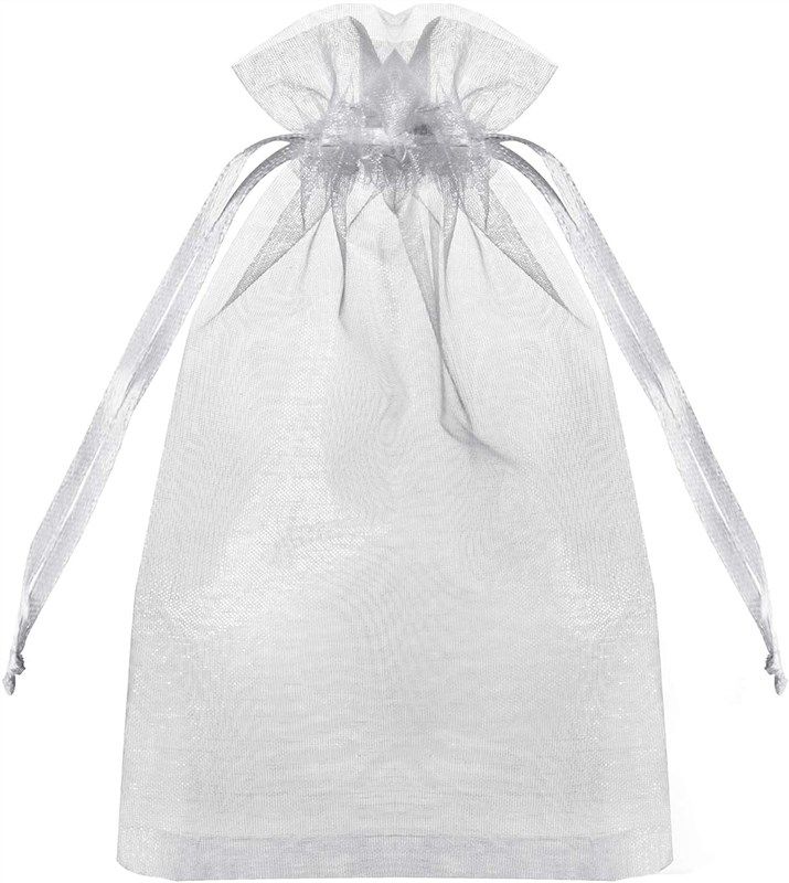 premium organza wedding drawstring festival 로고