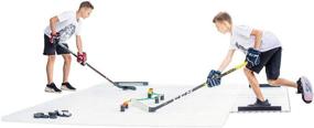 img 4 attached to Hockey Revolution My Puzzle Durable Flooring Tiles: Ultimate Training Surface for Stickhandling, Shooting, and Passing