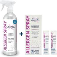 🌿 allergen bundle - 33.8oz bottle + refill 2 pack - convenient water activation logo