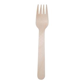 img 4 attached to 🌍 BluePlanetHub Disposable Birchwood Forks - 100% Natural, Eco-Friendly Alternative to Plastic Cutlery, Biodegradable & Compostable Party Supplies - Pack of 100 Forks