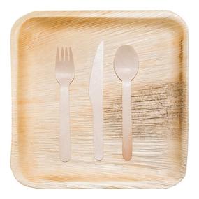 img 1 attached to 🌍 BluePlanetHub Disposable Birchwood Forks - 100% Natural, Eco-Friendly Alternative to Plastic Cutlery, Biodegradable & Compostable Party Supplies - Pack of 100 Forks