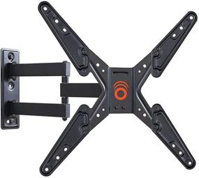 img 4 attached to 📺 ECHOGEAR Swivel Full Motion TV Wall Mount Bracket for 26-58 Inch TVs – Extend, Tilt, and Easy Single Stud Installation