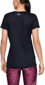 img 2 attached to 👚 Solid V-Neck Tech Short Sleeve for Women - Under Armour