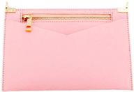 👜 lv giant pochette kirigami organizer d-ring felt handbag insert liner - tourdream (pink) logo
