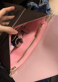 img 2 attached to 👜 LV Giant Pochette Kirigami Organizer D-Ring Felt Handbag Insert Liner - Tourdream (Pink)