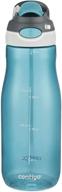 💧 contigo autospout damen chug water bottle, 32 oz, scuba - stay hydrated on-the-go with this stylish & convenient reusable water bottle logo