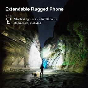 img 2 attached to WP7 Rugged Smartphone 2021 - Night Vision Camera, 6GB RAM, 128GB Storage, Helio P90, Waterproof, Unlocked Android 10 Cell Phone, 6.53'' FHD+ Screen, Global 4G LTE, Dual SIM, IP68, Triple Cameras, NFC Cellphone (6+128GB Orange)