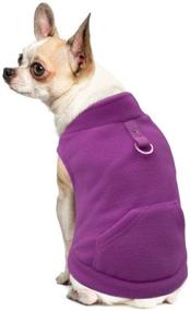 img 4 attached to EXPAWLORER Fleece Weather Harness Clothes Dogs