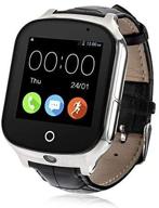 📱 laxcido 3g wifi phone call gps smart watch with real-time tracking and geo-fence | elderly gps watch with touch screen, camera, step counter, and sos alarm | anti-lost watch for dementia alzheimer's logo