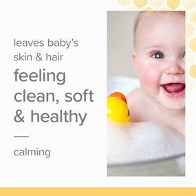 img 2 attached to 🍯 Burt's Bees Baby Shampoo & Wash: Tear-Free Calming Soap - 12oz Bottle