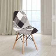 флеш-мебель “милан” из патчворк ткани для мебели и столовой логотип