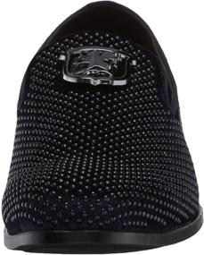 img 3 attached to STACY ADAMS Swagger Studded Ornament Men's Shoes in Loafers & Slip-Ons