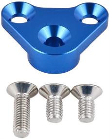 img 2 attached to NICECNC Blue Exhaust Muffler Pipe Hanger Bracket Mount Holder Clamp Bolt Screw for Suzuki DRZ400S DRZ400SM (2000-2021)