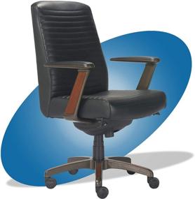 img 4 attached to La Z Boy Emerson Office Chair White Furniture in Home Office Furniture