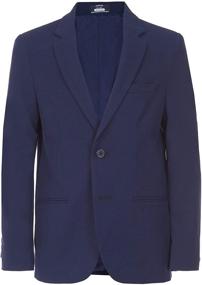 img 3 attached to Arrow 1851 Boys' Aroflex Stretch Suit Jacket: Stylish Comfort and Durability