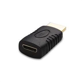 img 4 attached to 🔌 Cable Matters HDMI to Mini HDMI Adapter: Convert HDMI Male to Mini HDMI Female Effortlessly